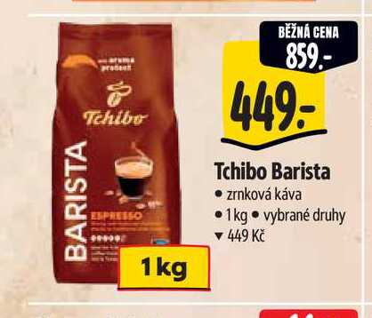   Tchibo Barista zrnková káva 1kg 