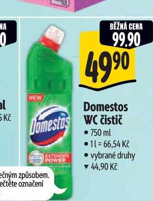  Domestos WC čistič 750 ml