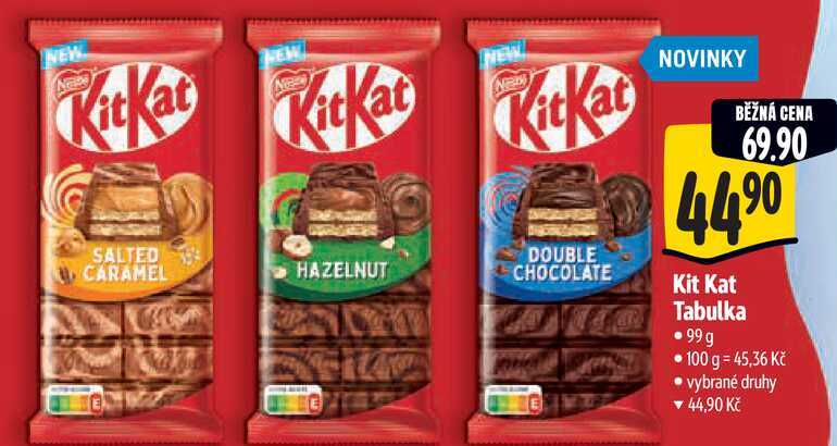 Kit Kat Tabulka, 99 g