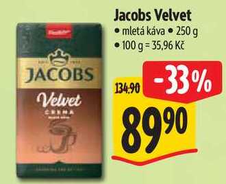 Jacobs Velvet, 250 g