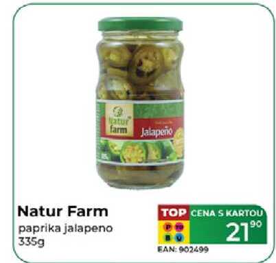 Natur Farm paprika jalapeno 335g 