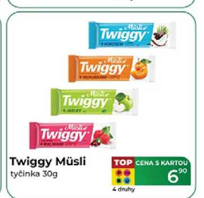 Twiggy Müsli tyčinka 30g 