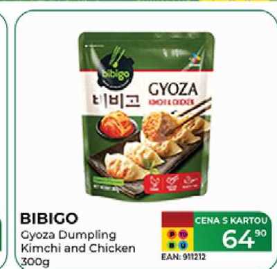 BIBIGO Gyoza Dumpling Kimchi and Chicken 300g  