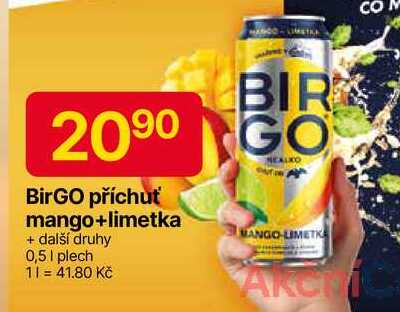 BirGO příchuť 0,5L plech