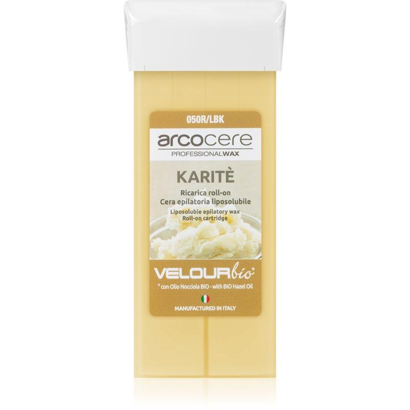 Arcocere Professional Wax Karité epilační vosk roll-on náhradní náplň 100 ml