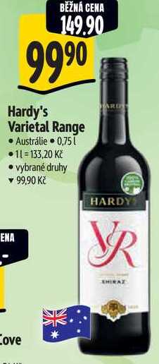Hardy's Varietal Range, 0,75 l
