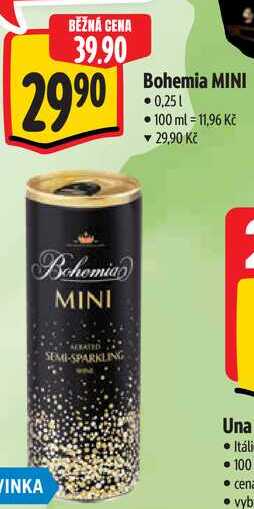 Bohemia MINI, 0,25 l