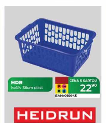 HDR košík 36cm plast 