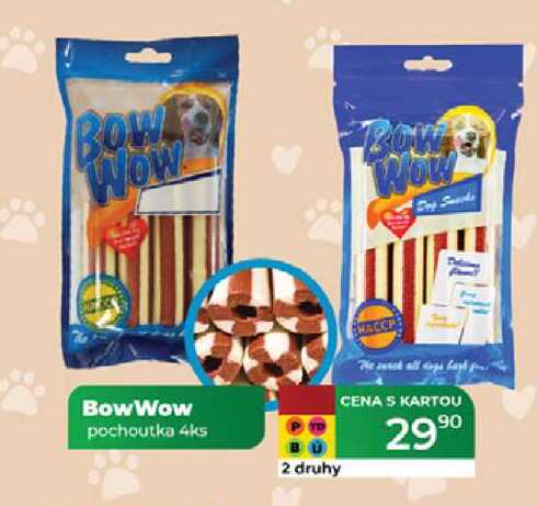 Bow Wow pochoutka 4ks  