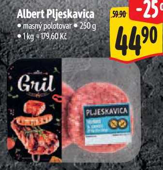 Albert Pljeskavica, 250 g
