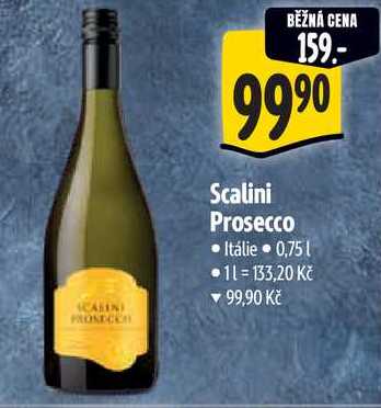 Scalini Prosecco, 0,75 l