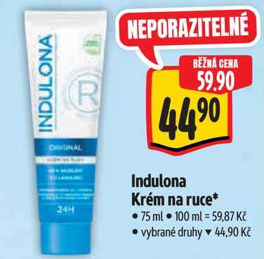 Indulona Krém na ruce, 75 ml