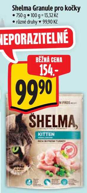 Shelma Granule pro kočky, 750 g