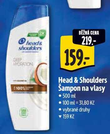 Head & Shoulders Šampon na vlasy, 500 ml 