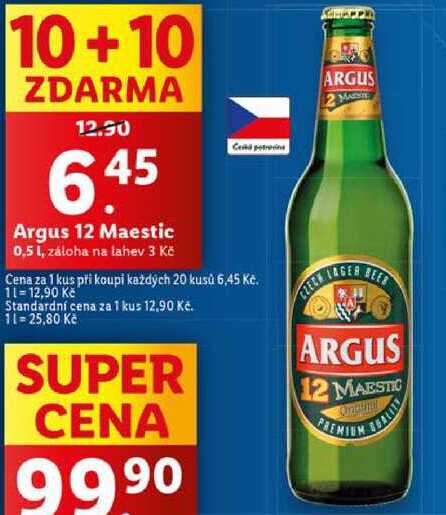Argus 12 Maestic, 0,5 l