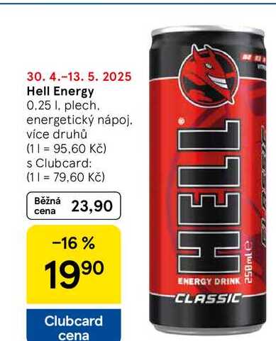 Hell Energy, 0.25 l, plech 