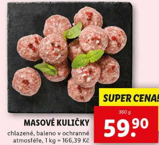 MASOVÉ KULIČKY, 360 g