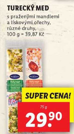 TURECKÝ MED, 75 g