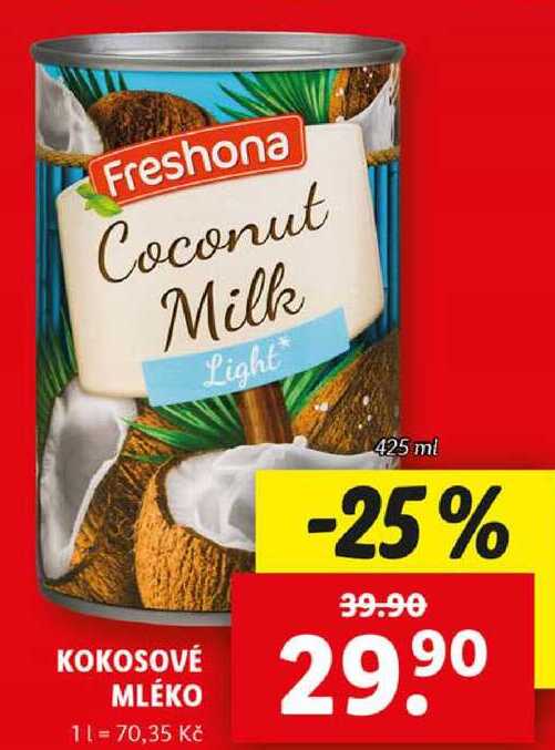 KOKOSOVÉ MLÉKO, 425 ml