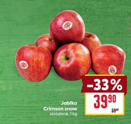 Jablko Crimson snow skládané, 1 kg