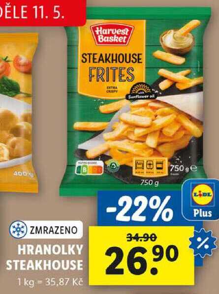 HRANOLKY STEAKHOUSE, 750 g