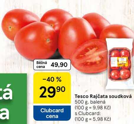 Tesco Rajčata soudková, 500 g. balená 