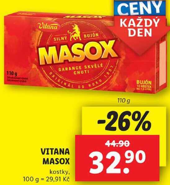 VITANA MASOX, 110 g