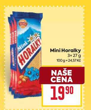 Mini Horalky 3× 27 g 