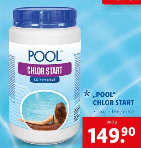 ,,POOL" CHLOR START, 900 g