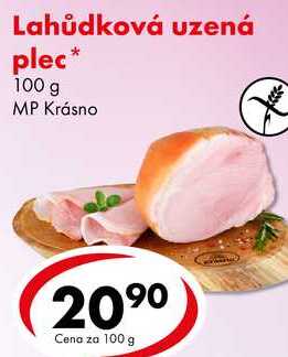 Lahůdková uzená plec, 100 g 