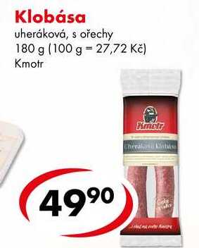 Klobása, 180 g