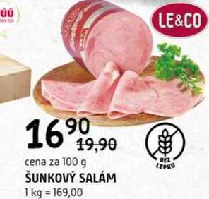 Šunkový salám 100g