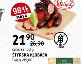 Štýrská klobása 100g