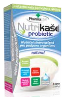 Nutrikaše probiotic natural 3× 60 g