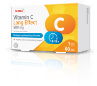 Dr. Max Vitamin C Long Effect 500 mg 60 cps.