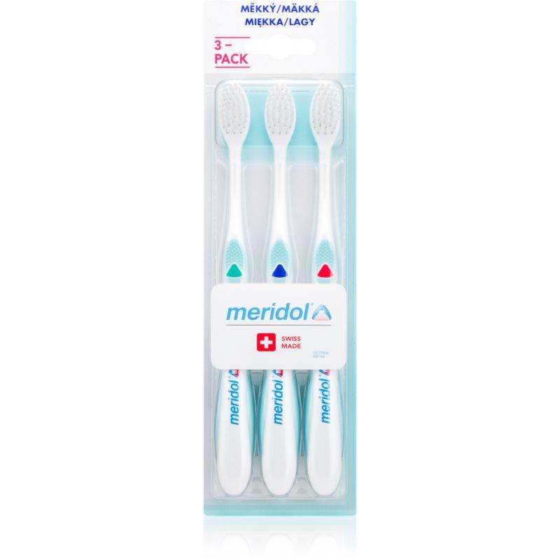 Meridol Gum Protection Soft zubní kartáčky soft 3 ks