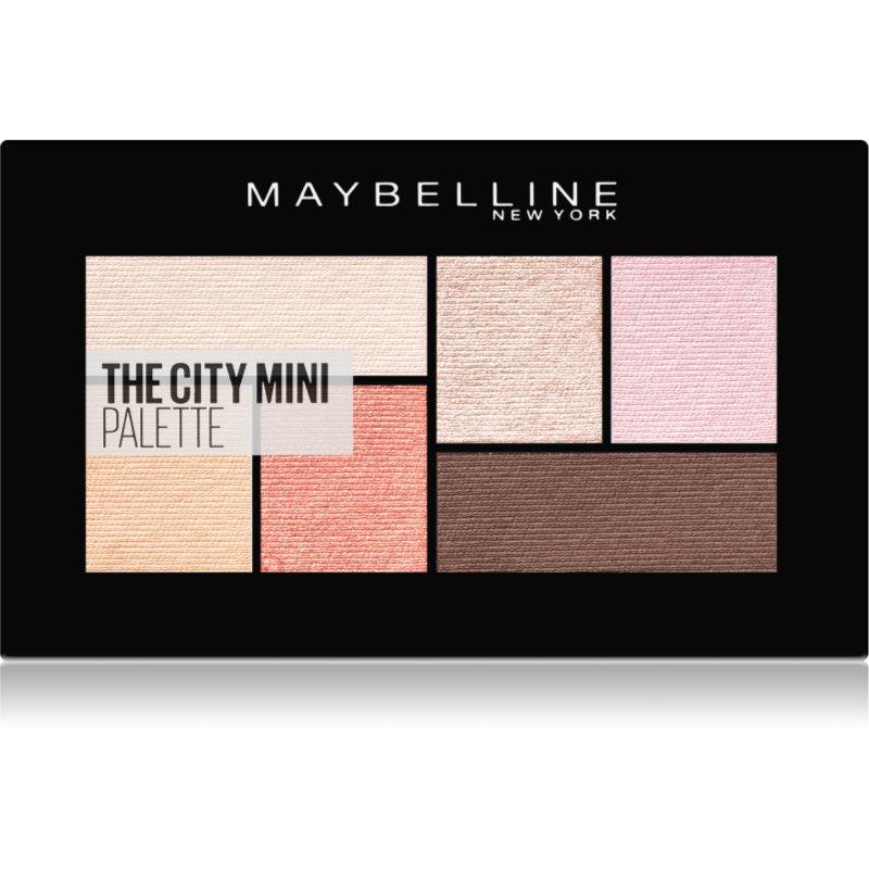 MAYBELLINE NEW YORK The City Mini Palette paletka očních stínů odstín 430 Downtown Sunrise 6 g