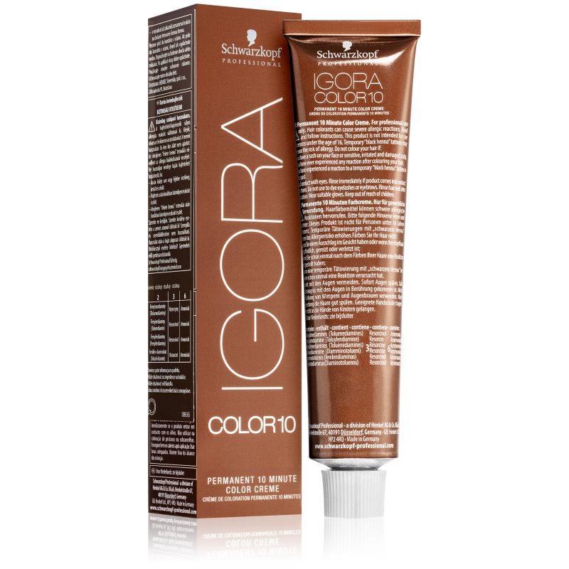 Schwarzkopf Professional IGORA Color 10 permanentní barva na vlasy odstín 3-0 Dark Brown Natural 60 ml