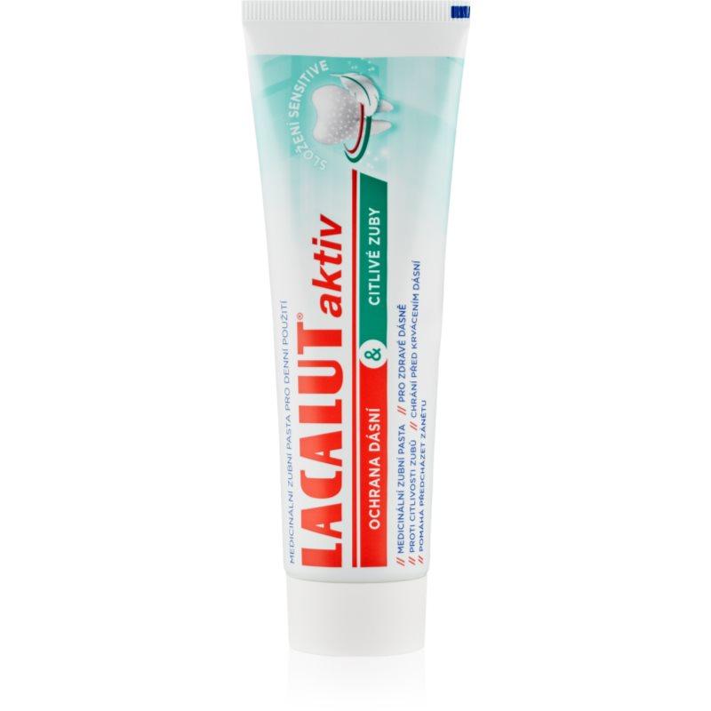 Lacalut Aktiv zubní pasta pro ochranu zubů a dásní 75 ml