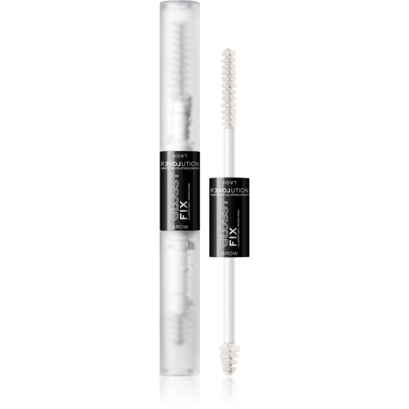 Revolution Relove Glossy Fix transparentní řasenka na řasy a obočí 2 ml