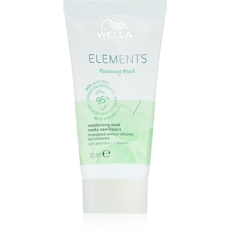 Wella Professionals Elements Renewing obnovující maska pro lesk a hebkost vlasů 30 ml