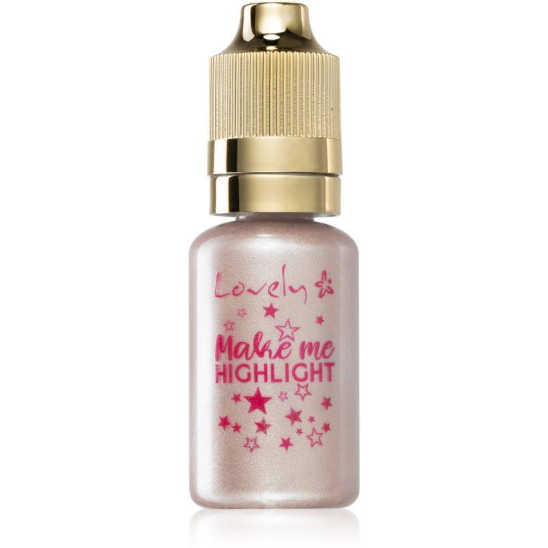 Lovely Make Me tekutý rozjasňovač Silver 25 g