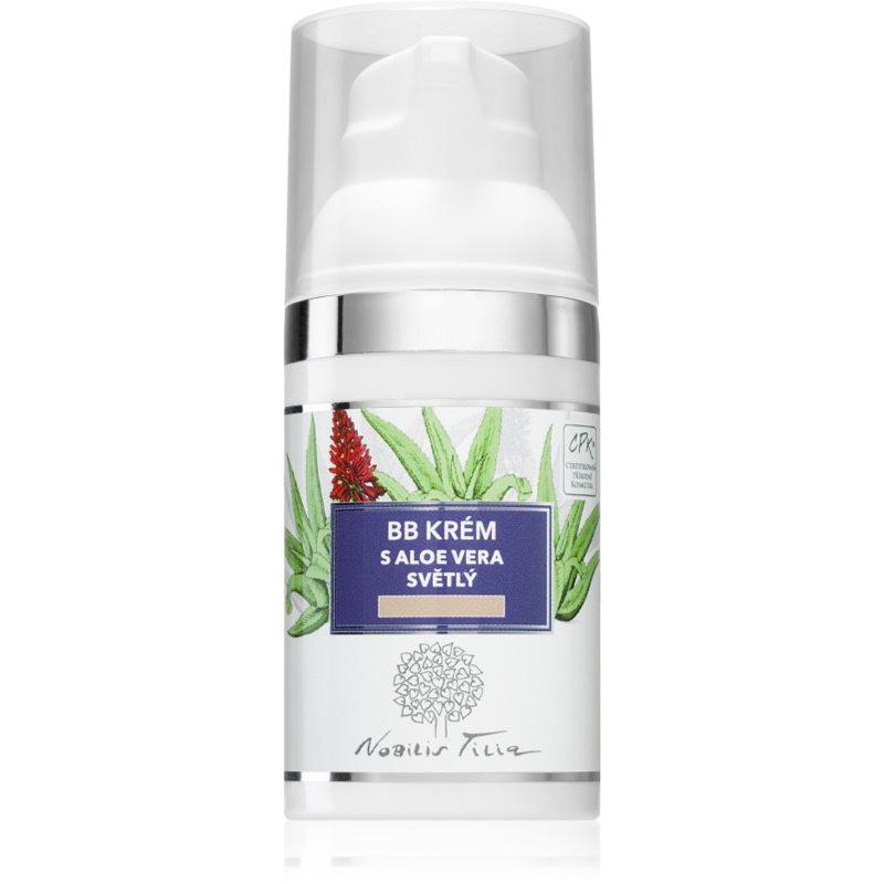 Nobilis Tilia Obličejový Krém BB krém s hydratačním účinkem s aloe vera odstín Light 30 ml