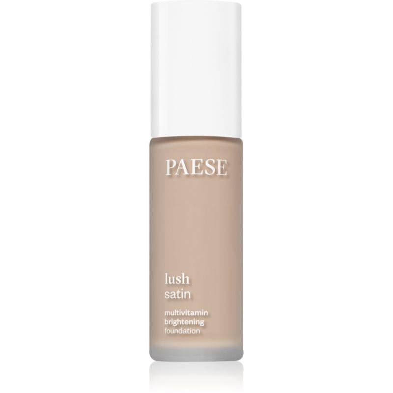 Paese Lush Satin rozjasňující podkladová báze odstín 31 Warm Beige 30 ml