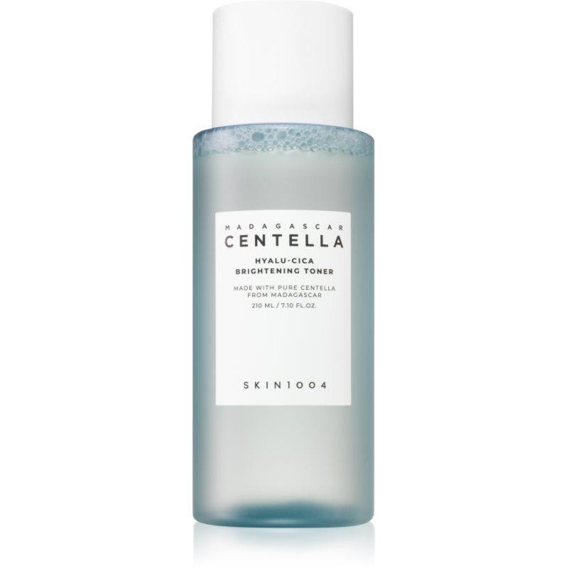 SKIN1004 Madagascar Centella Hyalu-Cica Brightening Toner jemné exfoliační tonikum pro rozjasnění a hydrataci 210 ml