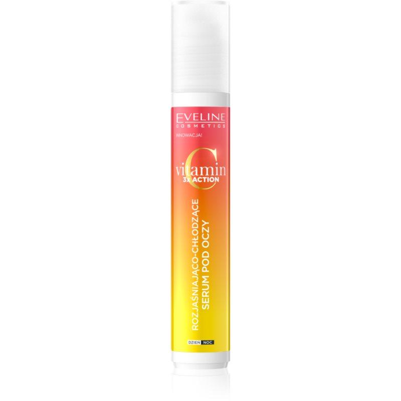 Eveline Cosmetics Vitamin C 3x Action rozjasňující oční sérum roll-on 15 ml