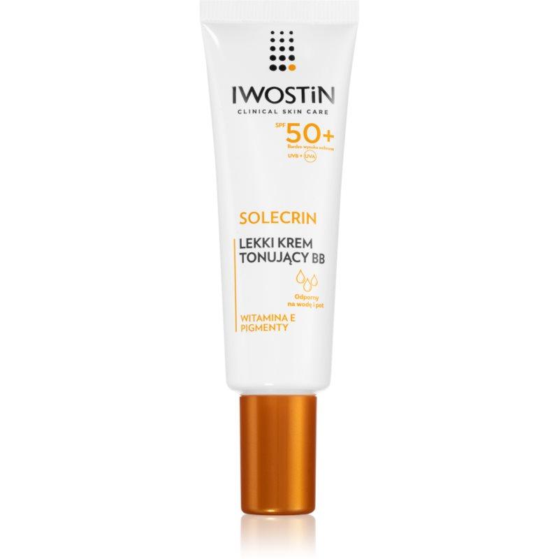 Iwostin Solecrin lehký tónovací fluid SPF 50+ pro citlivou pleť 30 ml