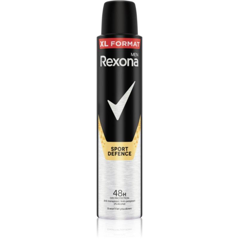 Rexona Men Sport Defence antiperspirant ve spreji pro muže XL 200 ml