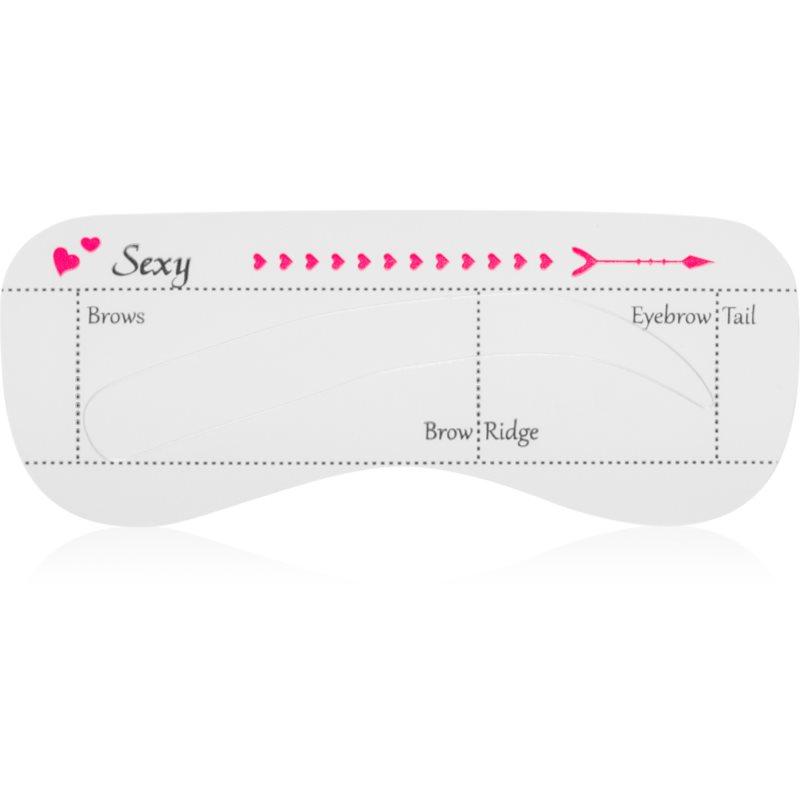Lash Brow Eyebrow Stencil šablony na obočí 10 ks