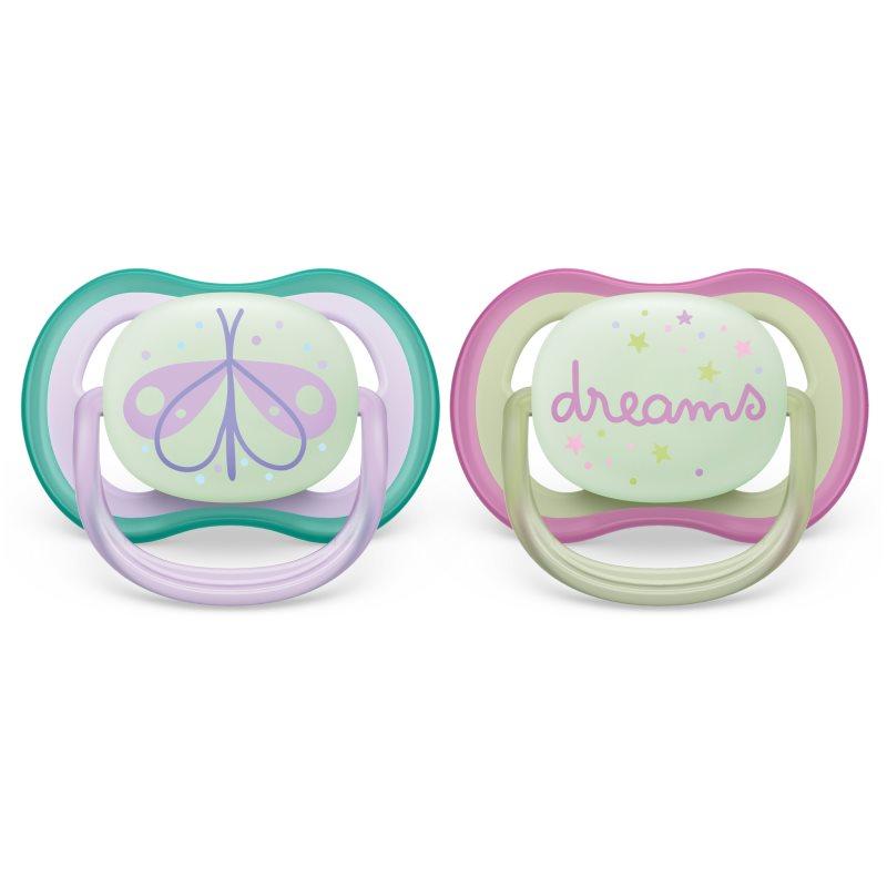 Philips Avent Ultra Air Night SCF376/19 0-6 m dudlík 2 ks